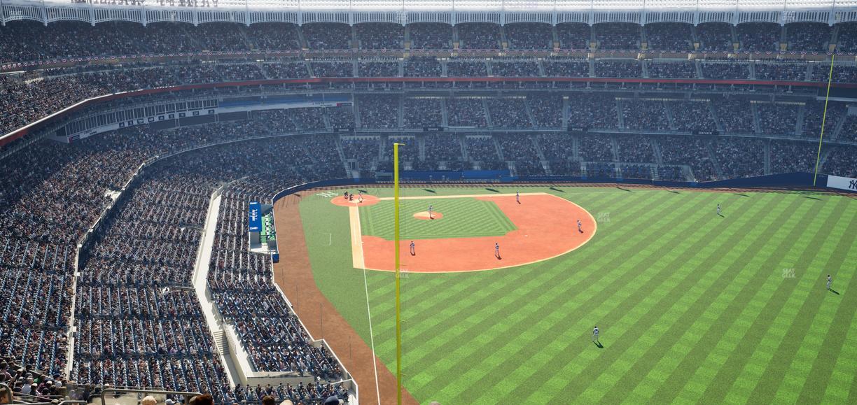 Yankee Stadium - Section Grandstand Level 407 A Seat View