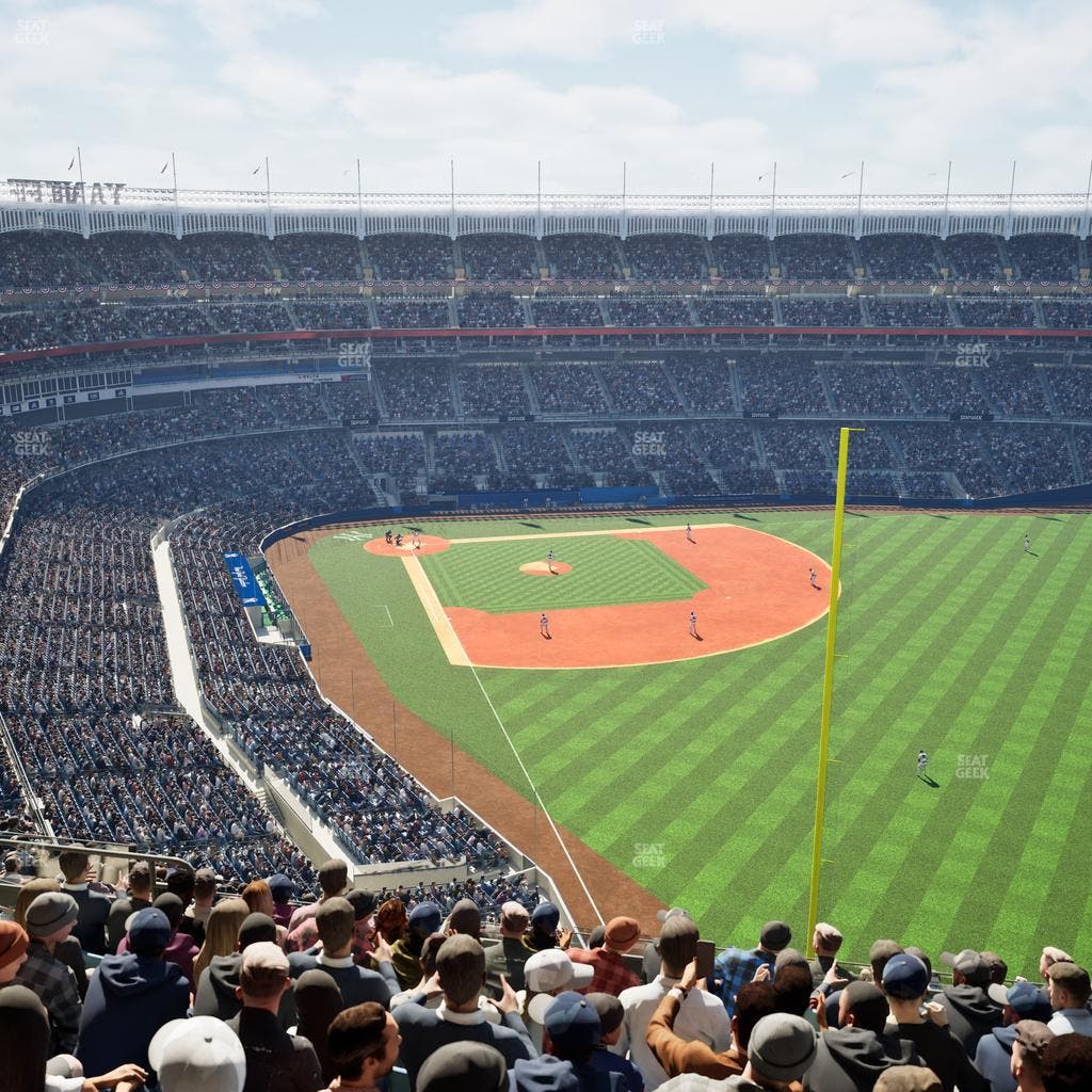 Yankee Stadium - Section Grandstand Level 407 B Seat View