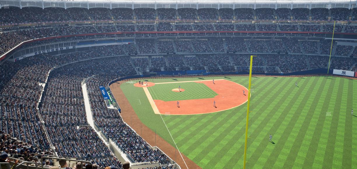 Yankee Stadium - Section Grandstand Level 407 B Seat View