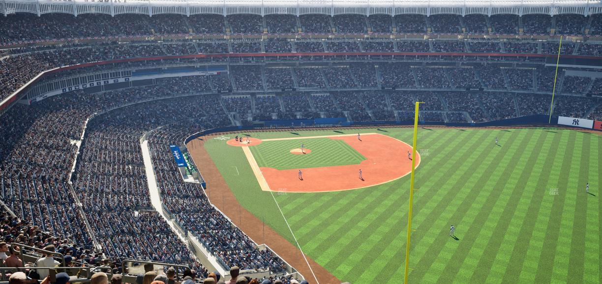 Yankee Stadium - Section Grandstand Level 407 B Seat View