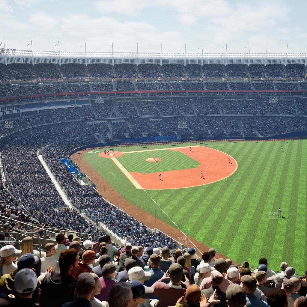 Yankee Stadium - Section Grandstand Level 408 Seat View