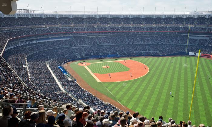 Yankee Stadium - Section Grandstand Level 408 Seat View