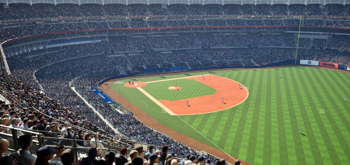 Yankee Stadium - Section Grandstand Level 409 Seat View
