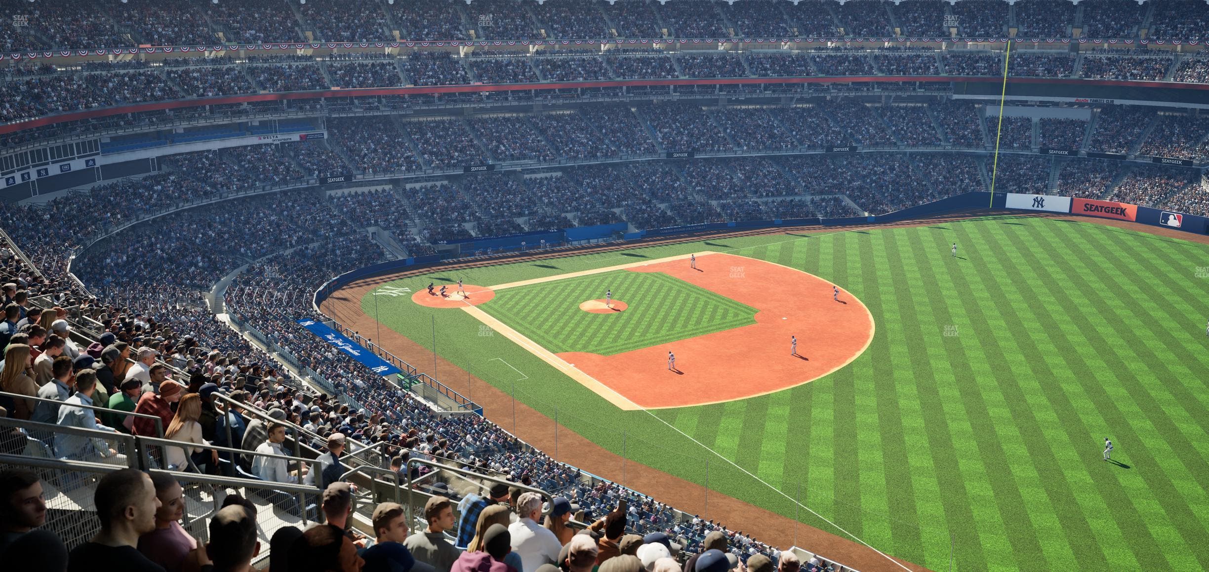 Yankee Stadium - Section Grandstand Level 410 Seat View
