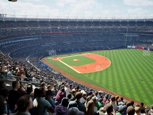 Yankee Stadium - Section Grandstand Level 410 Seat View