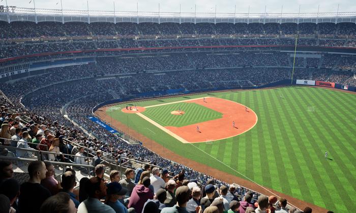 Yankee Stadium - Section Grandstand Level 410 Seat View