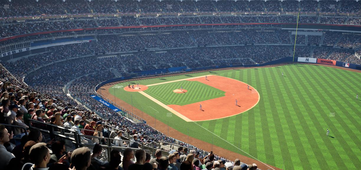 Yankee Stadium - Section Grandstand Level 410 Seat View