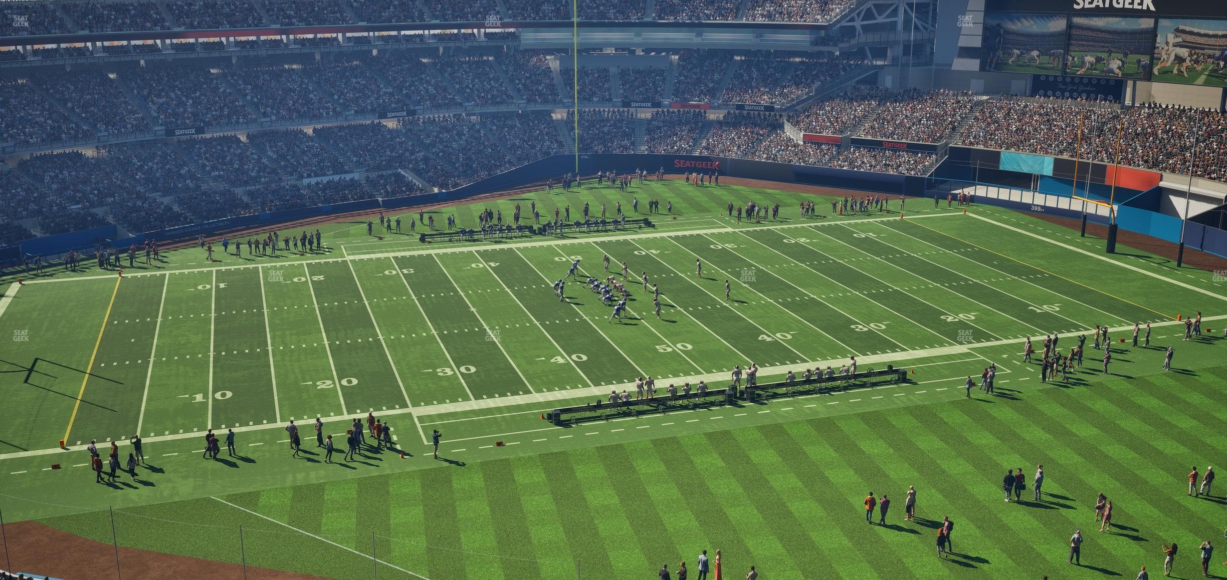 Yankee Stadium - Section Grandstand Level 410 Seat View