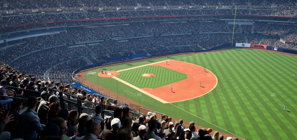 Yankee Stadium - Section Grandstand Level 411 Seat View