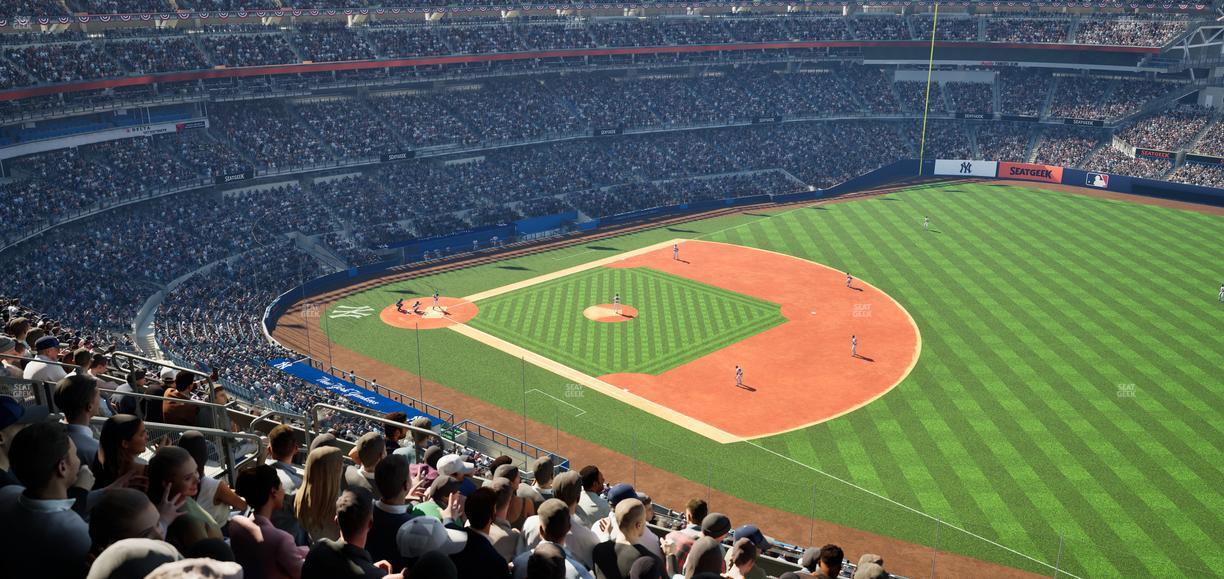 Yankee Stadium - Section Grandstand Level 412 Seat View