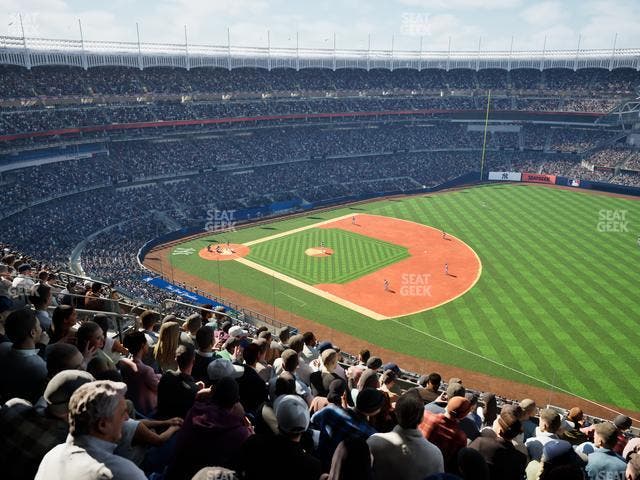Yankee Stadium - Section Grandstand Level 412 Seat View