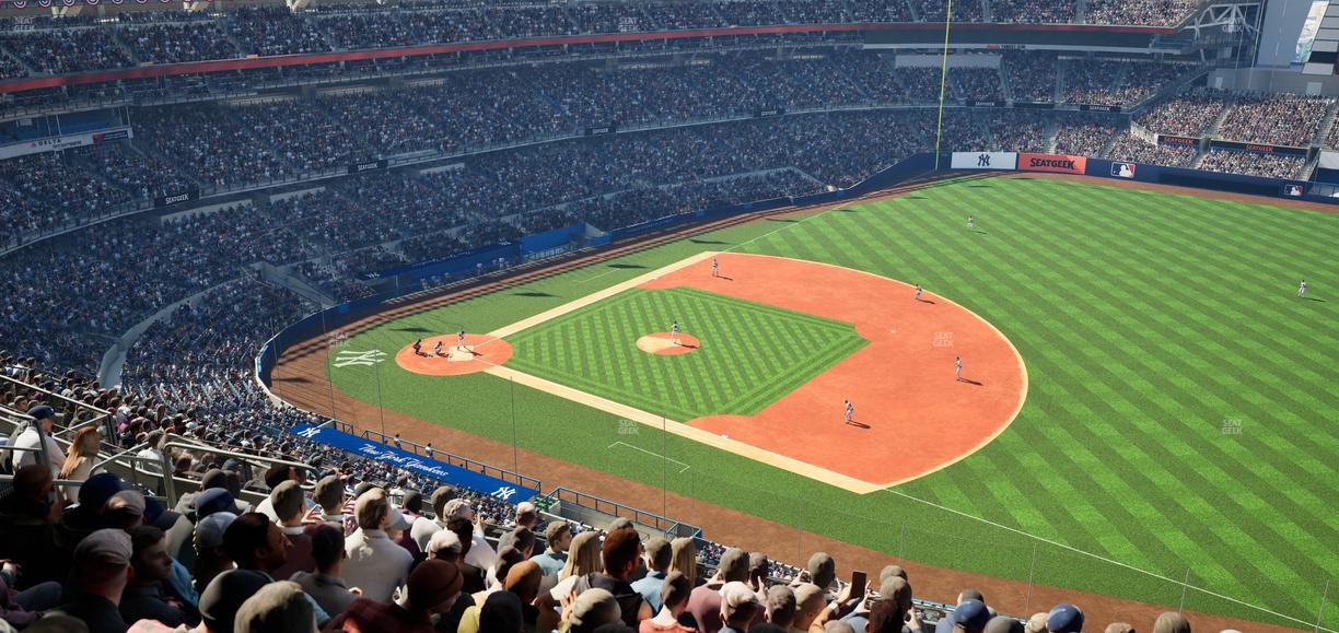 Yankee Stadium - Section Grandstand Level 413 Seat View