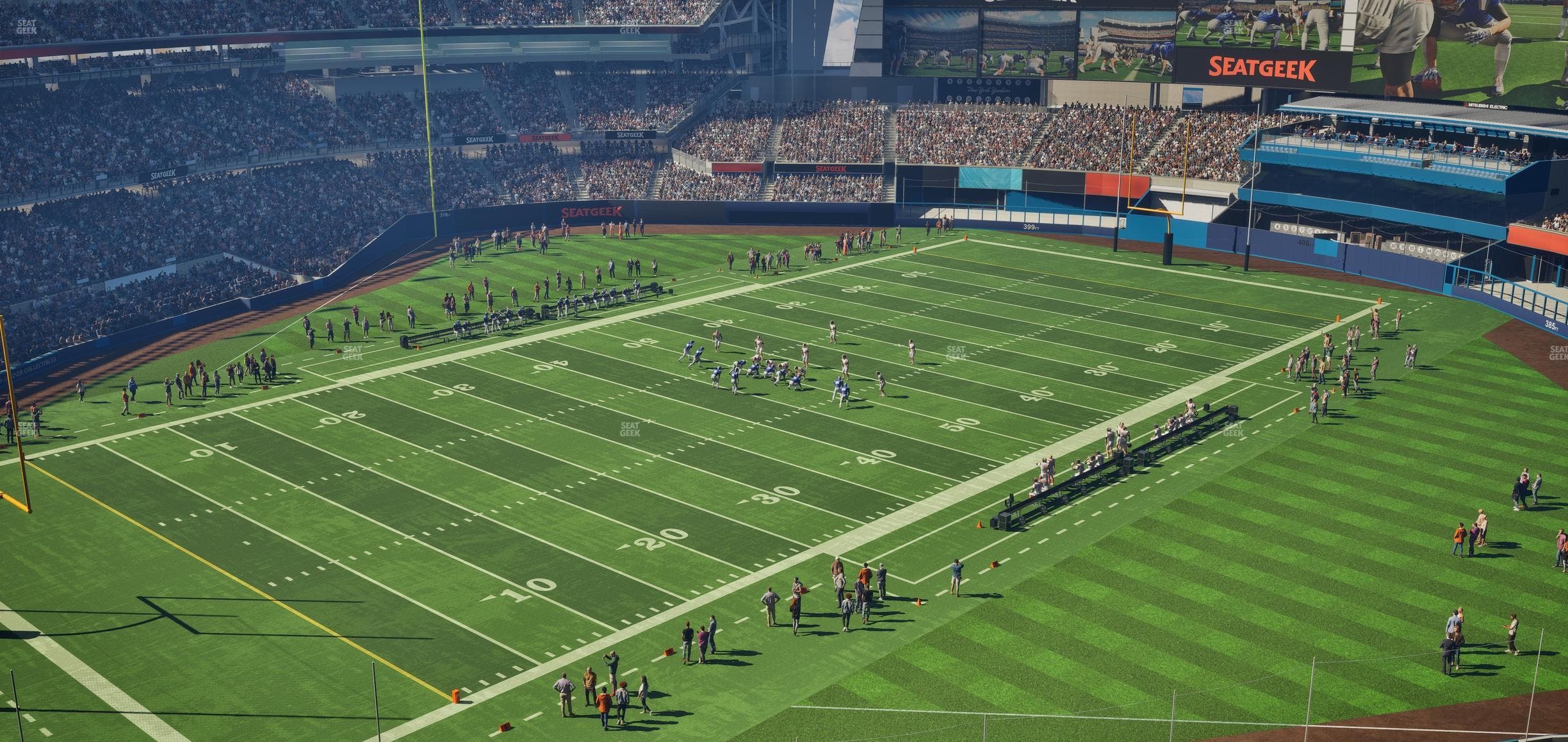 Yankee Stadium - Section Grandstand Level 414 Seat View