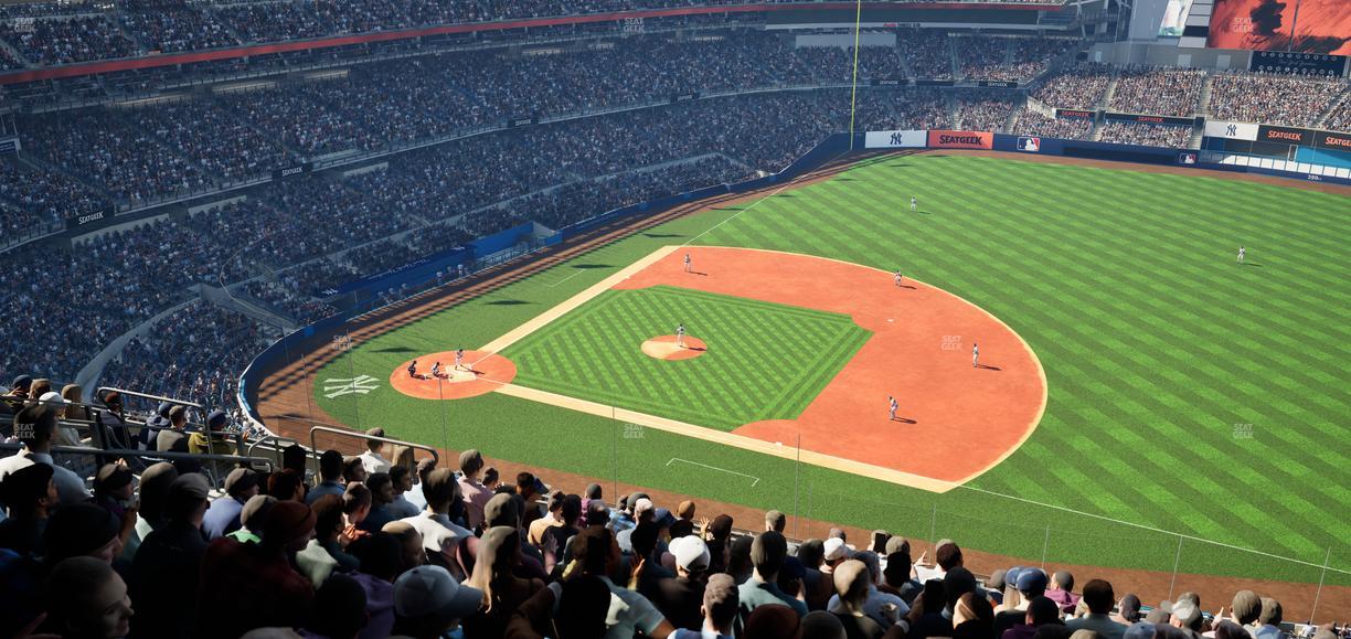 Yankee Stadium - Section Grandstand Level 414 Seat View