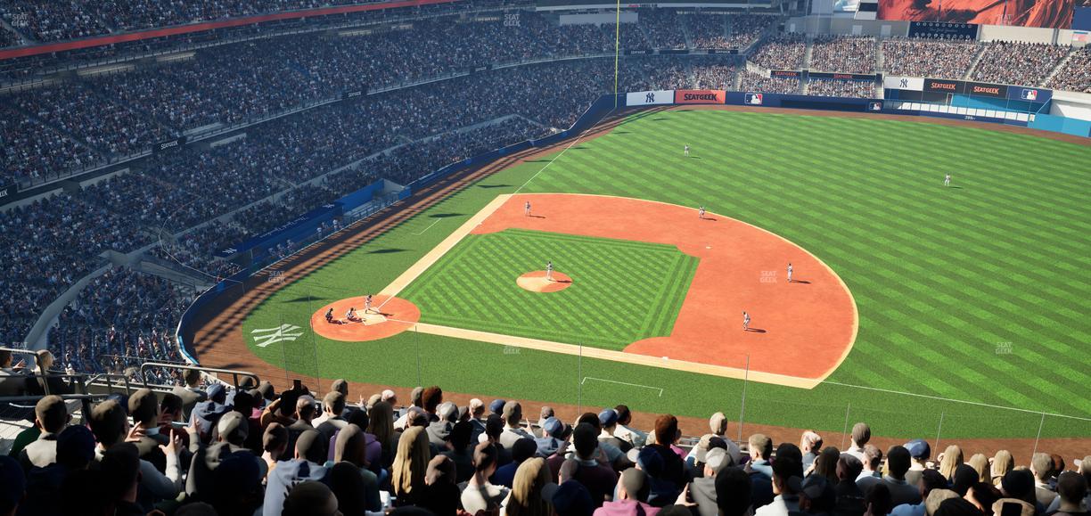 Yankee Stadium - Section Grandstand Level 415 Seat View