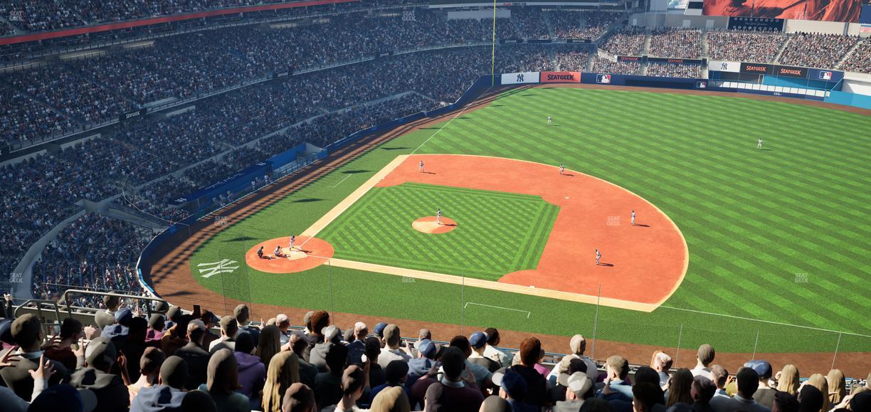 Yankee Stadium - Section Grandstand Level 415 Seat View