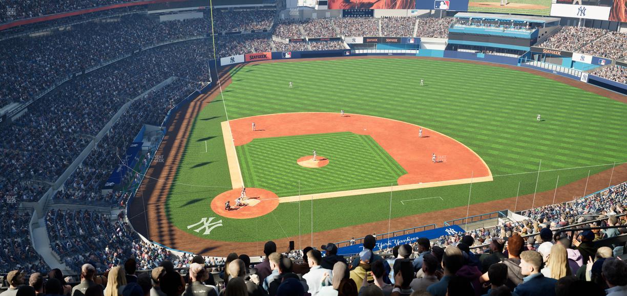 Yankee Stadium - Section Grandstand Level 418 Seat View