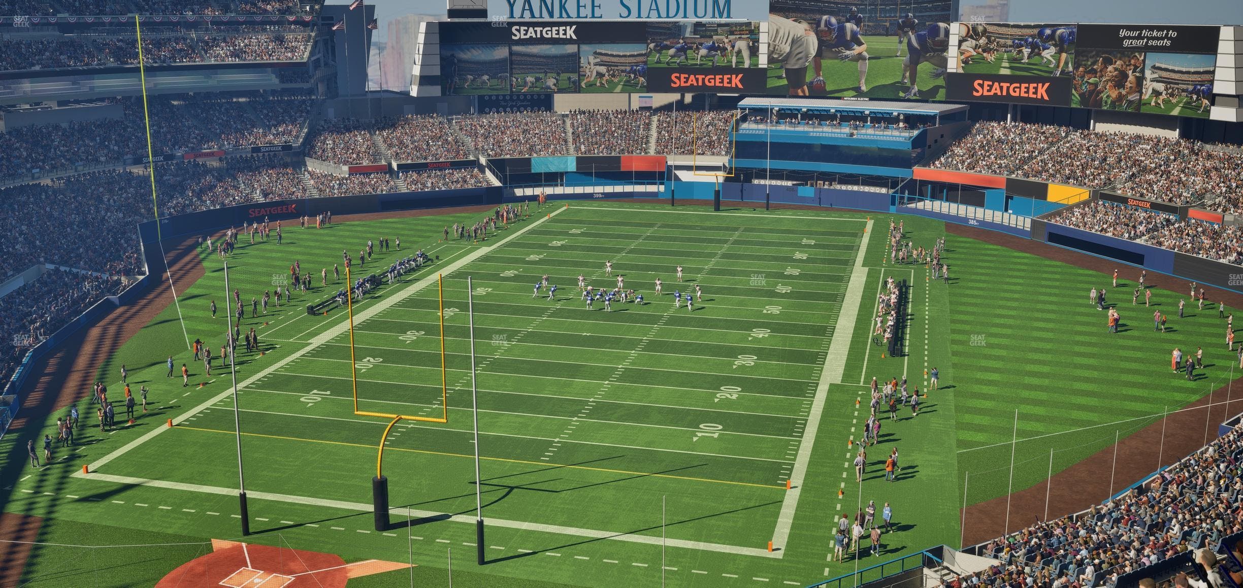 Yankee Stadium - Section Grandstand Level 418 Seat View