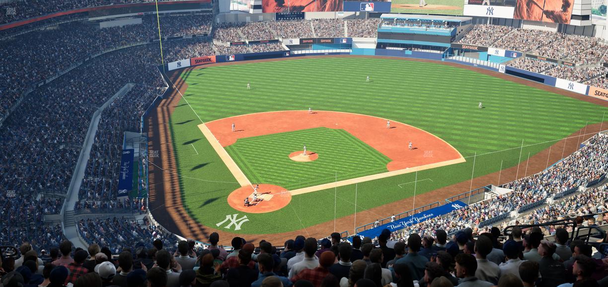Yankee Stadium - Section Grandstand Level 419 Seat View