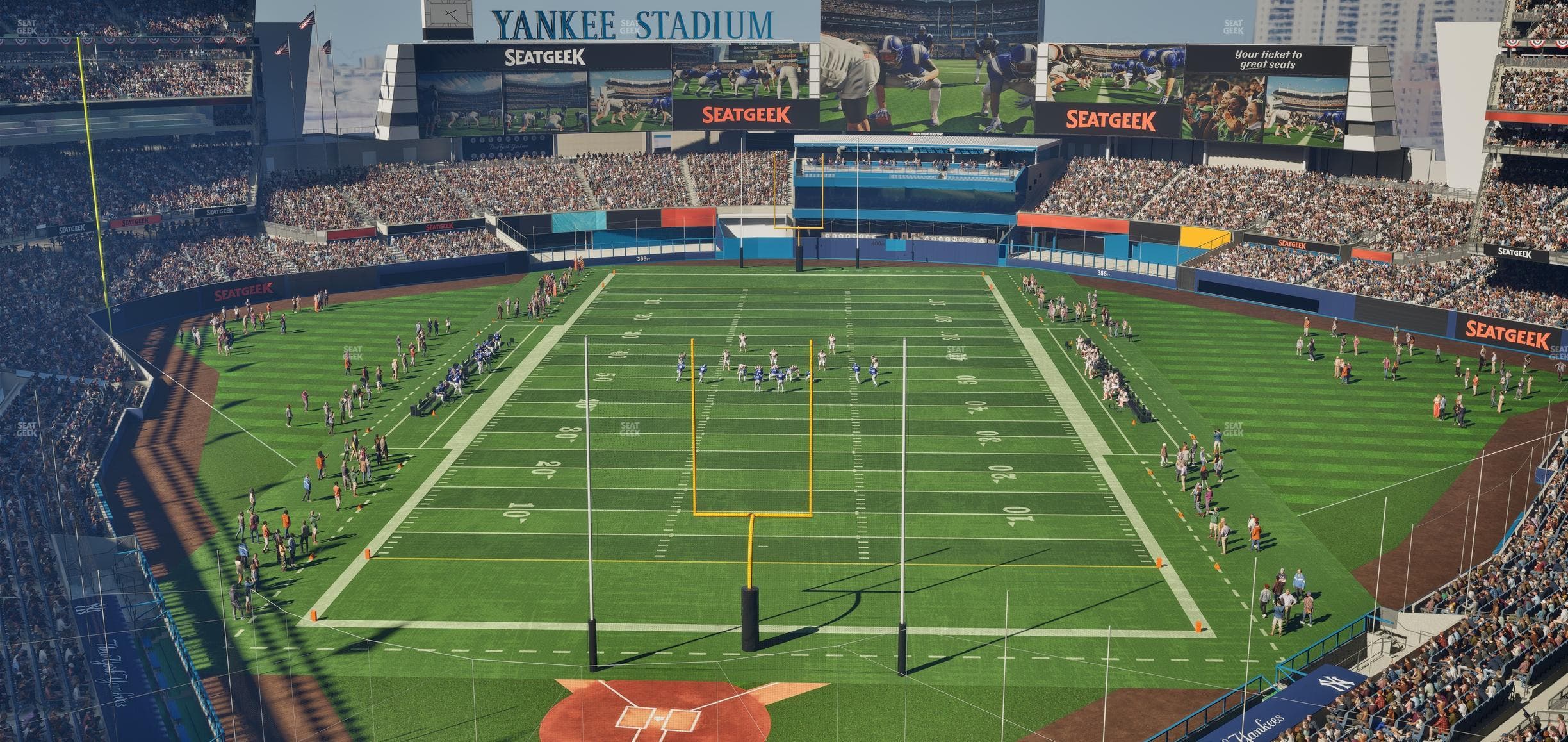 Yankee Stadium - Section Grandstand Level 420 A Seat View