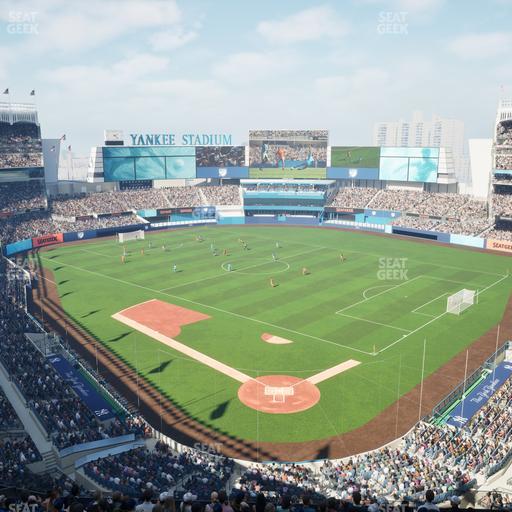 Yankee Stadium - Section Grandstand Level 420 B Seat View