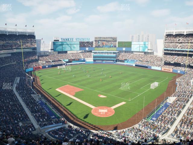Yankee Stadium - Section Grandstand Level 420 B Seat View