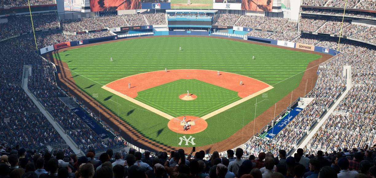 Yankee Stadium - Section Grandstand Level 420 B Seat View