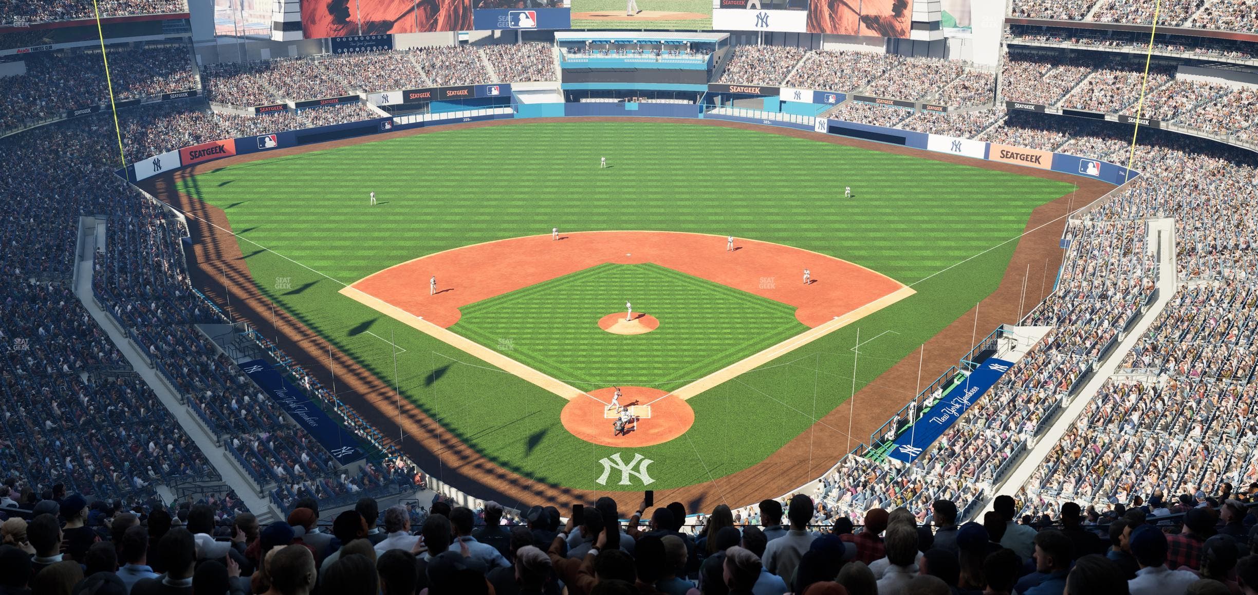 Yankee Stadium - Section Grandstand Level 420 B Seat View