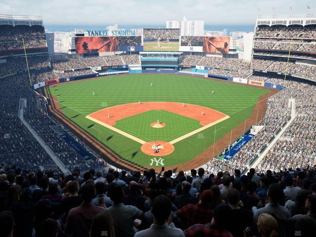 Yankee Stadium - Section Grandstand Level 420 B Seat View