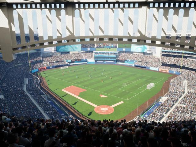 Yankee Stadium - Section Grandstand Level 420 B Seat View
