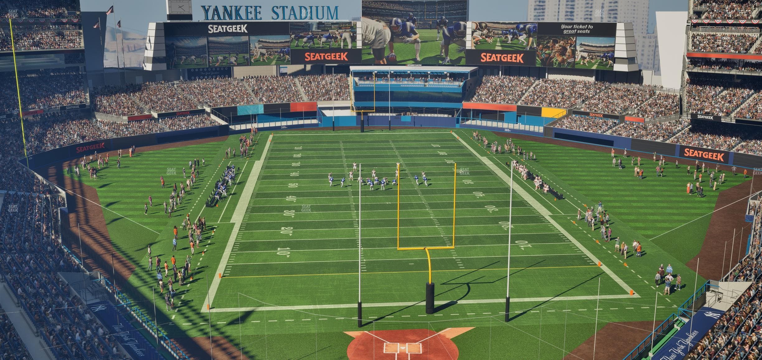 Yankee Stadium - Section Grandstand Level 420 B Seat View