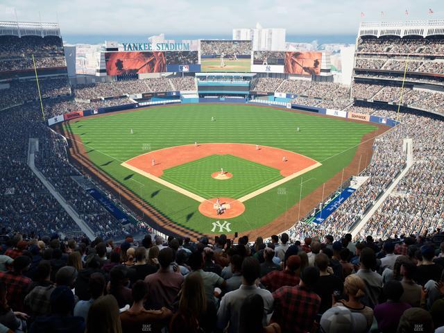 Yankee Stadium - Section Grandstand Level 420 B Seat View