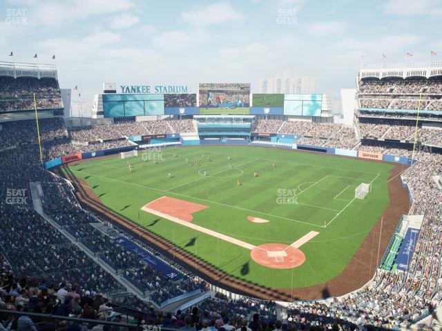 Yankee Stadium - Section Grandstand Level 420 C Seat View