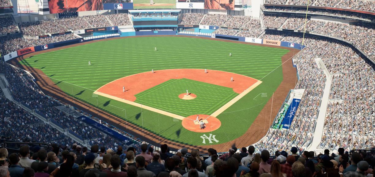 Yankee Stadium - Section Grandstand Level 420 C Seat View