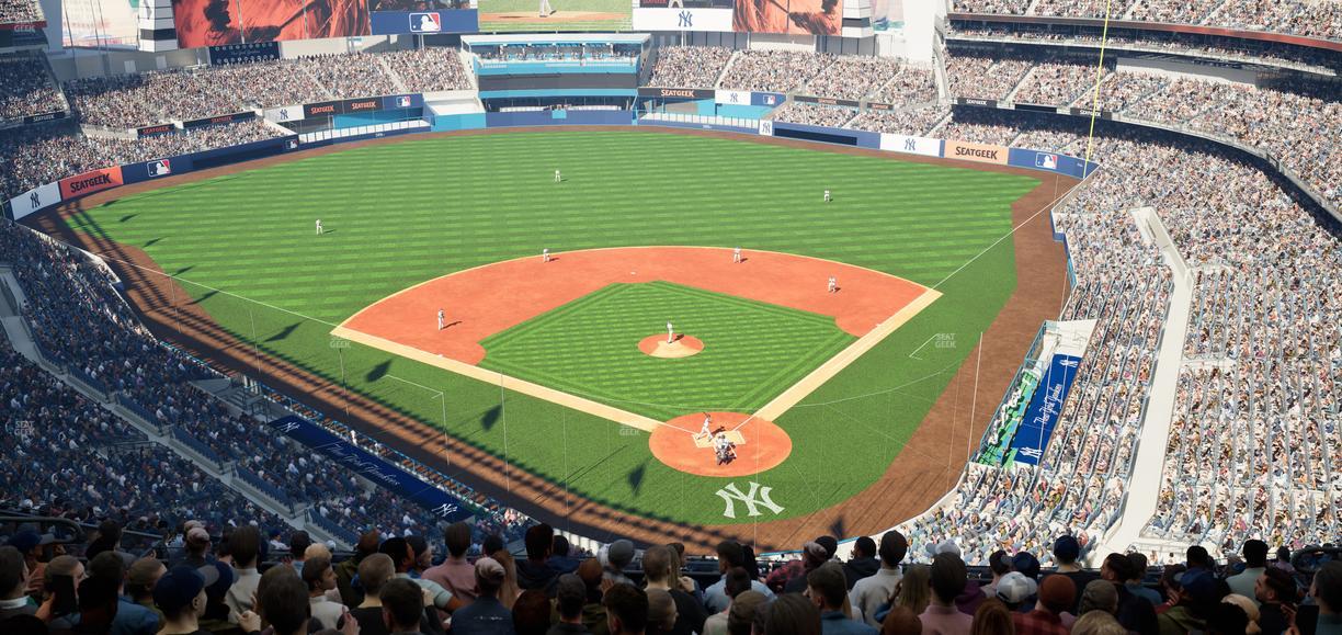 Yankee Stadium - Section Grandstand Level 420 C Seat View