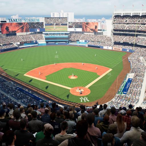 Yankee Stadium - Section Grandstand Level 420 C Seat View