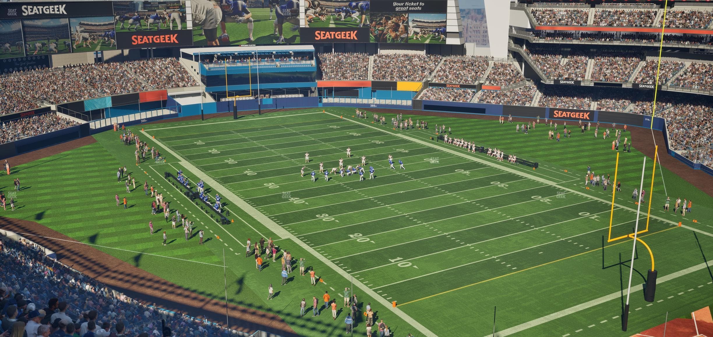 Yankee Stadium - Section Grandstand Level 423 Seat View