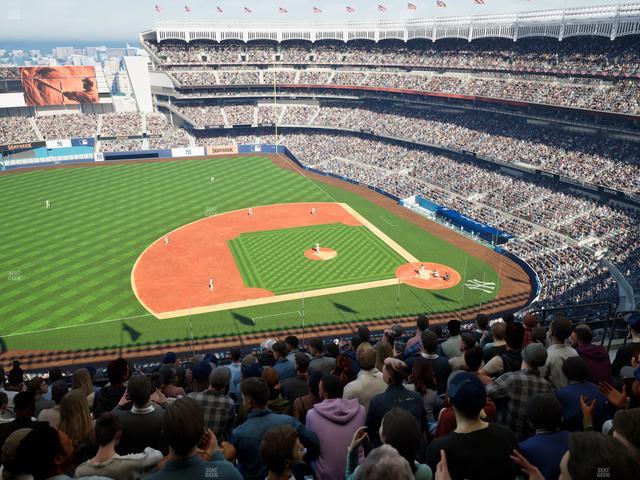 Yankee Stadium - Section Grandstand Level 425 Seat View