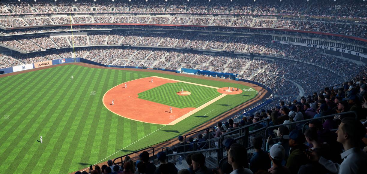 Yankee Stadium - Section Grandstand Level 430 Seat View