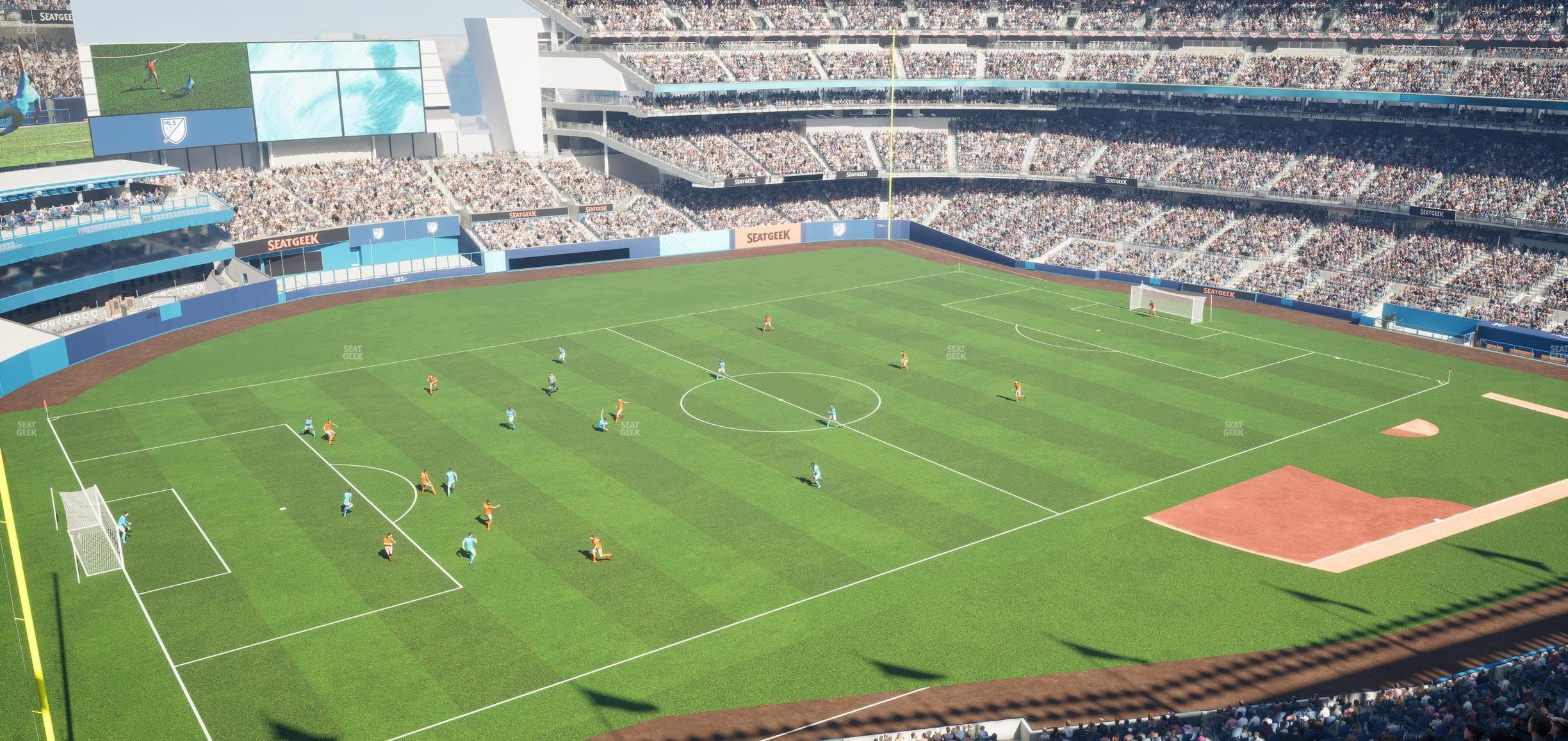 Yankee Stadium - Section Grandstand Level 430 Seat View