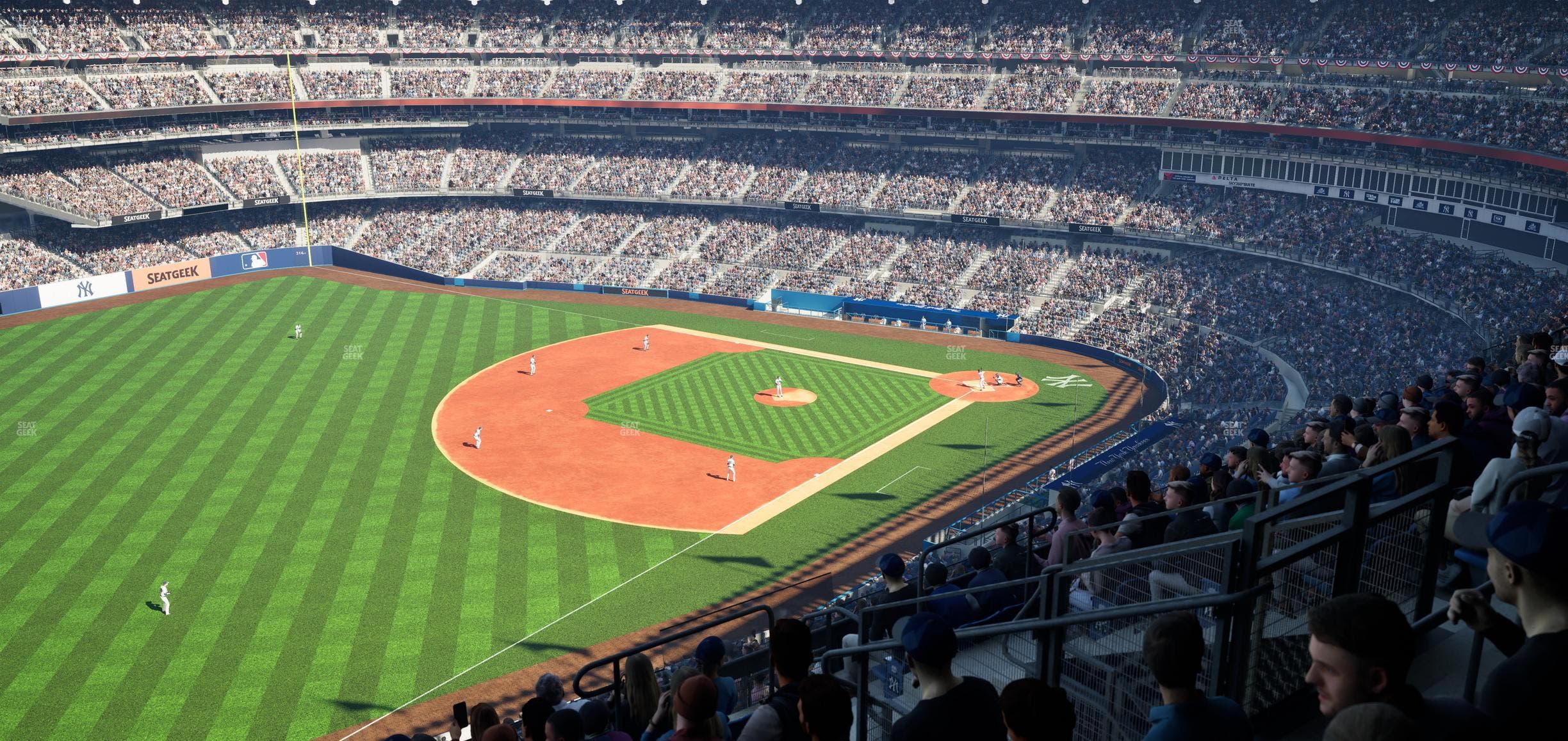 Yankee Stadium - Section Grandstand Level 430 Seat View