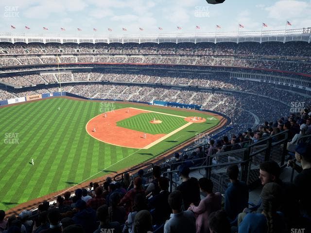 Yankee Stadium - Section Grandstand Level 430 Seat View