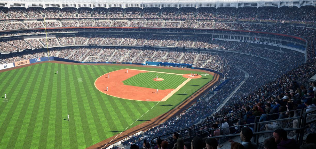 Yankee Stadium - Section Grandstand Level 431 B Seat View