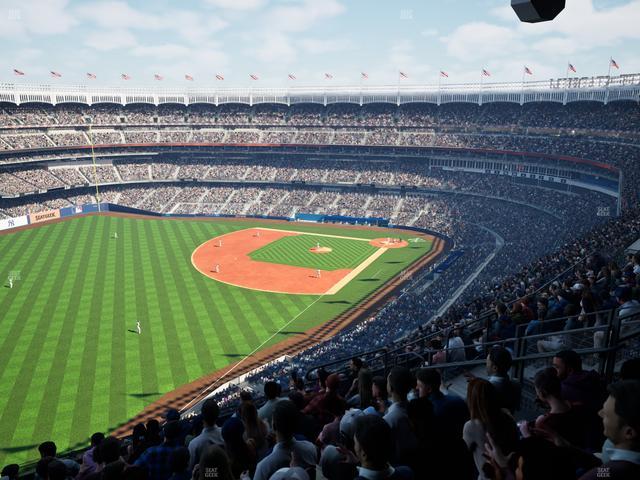Yankee Stadium - Section Grandstand Level 431 B Seat View