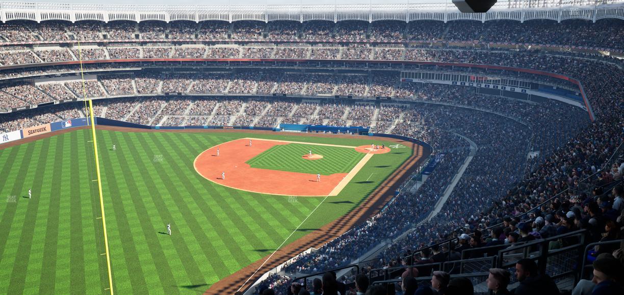 Yankee Stadium - Section Grandstand Level 432 A Seat View