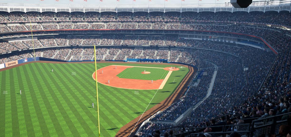 Yankee Stadium - Section Grandstand Level 432 B Seat View