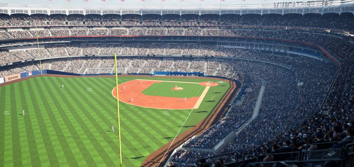 Yankee Stadium - Section Grandstand Level 432 B Seat View