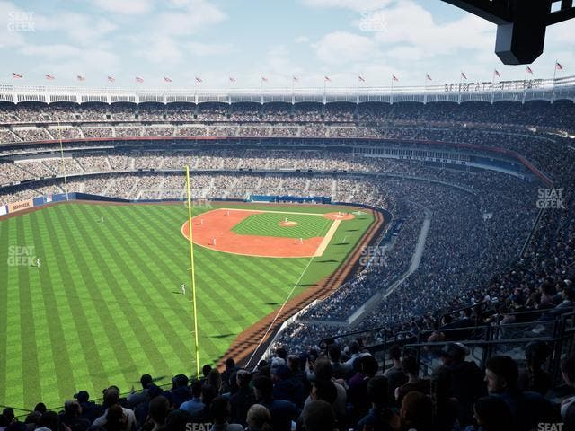 Yankee Stadium - Section Grandstand Level 432 B Seat View