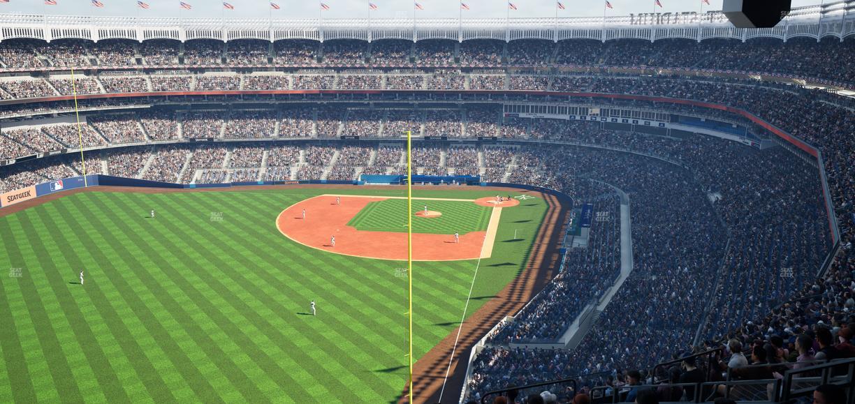Yankee Stadium - Section Grandstand Level 433 Seat View