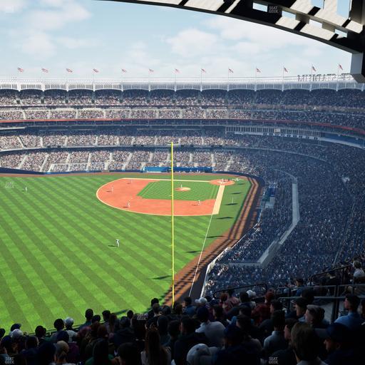 Yankee Stadium - Section Grandstand Level 433 Seat View